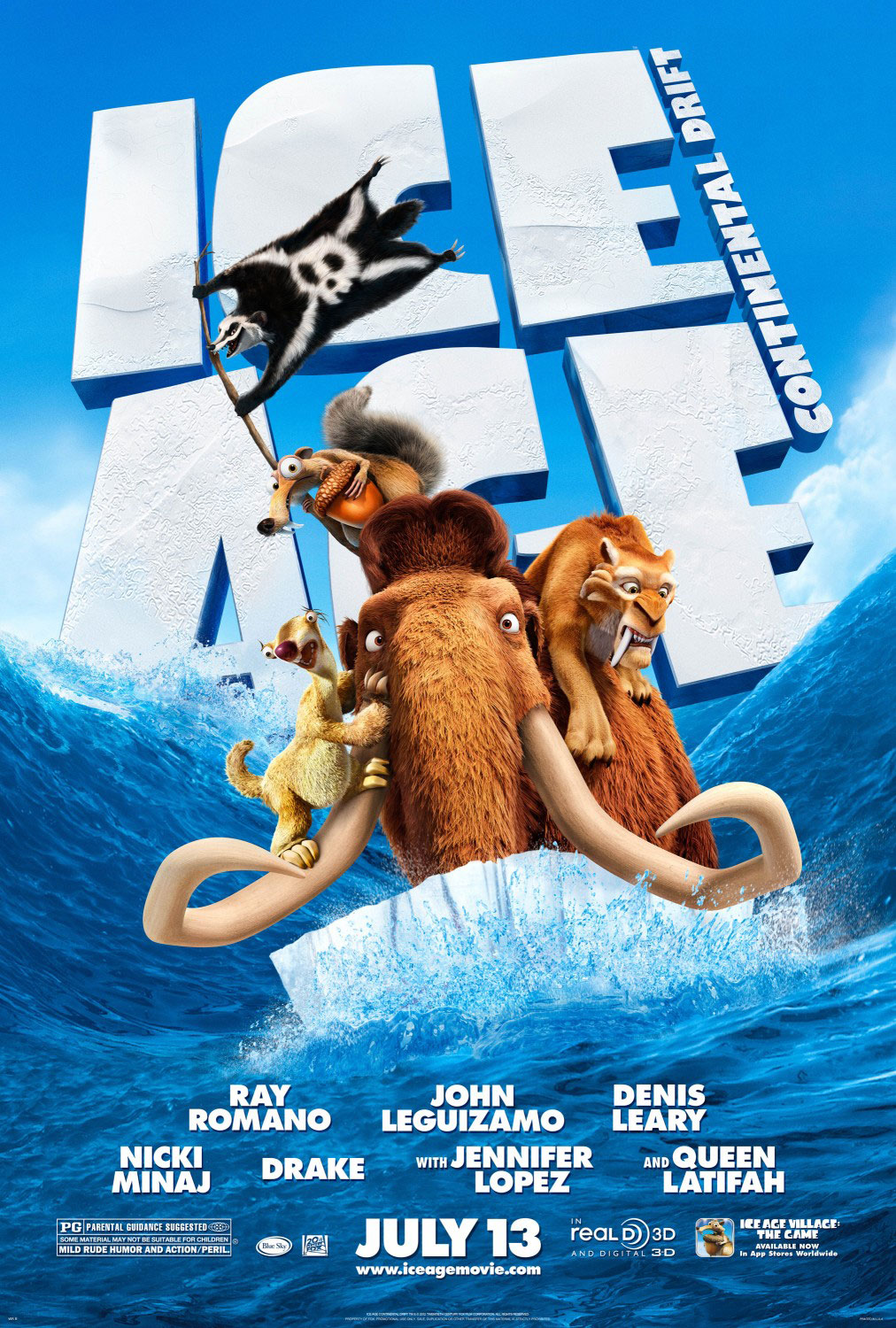 Ice Age Continental Drift Movie